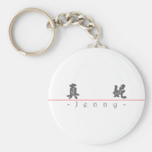 Chinese name for Jenny 20171_4.pdf Keychains