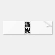 Chinese name for Penny 20288_3.pdf Bumper Sticker