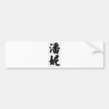 Chinese name for Penny 20288_4.pdf Bumper Sticker