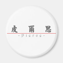 Chinese name for Pierce 22473_4.pdf Fridge Magnets