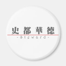 Chinese name for Steward 20826_3.pdf Fridge Magnet