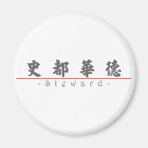 Chinese name for Steward 20826_4.pdf Refrigerator Magnets