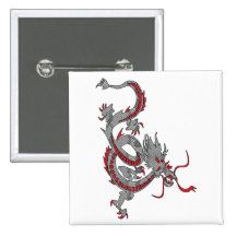 Chinese New Year Dragon Buttons
