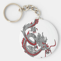 Chinese New Year Dragon Keychains
