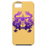 CHINESE NEW YEAR Purple Dragons iPhone 5 Cases
