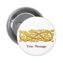 Chinese New Year - Year Of The Snake 2013 Button