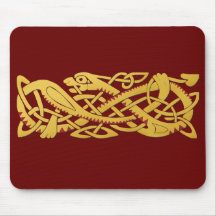 Chinese New Year - Year Of The Snake 2013 Mousepad