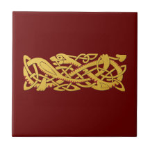 Chinese New Year - Year Of The Snake 2013 Ceramic Tile