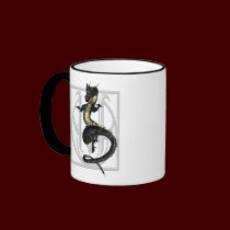 Chinese Ornamental Dragon mugs