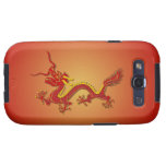 Chinese Red And Gold Dragon Samsung Galaxy S3 Case