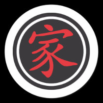 Chinese sign family stickers