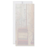 Chinese Spinning Wheel Rack Card
