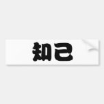 Chinese Symbol for soul mate Bumper Sticker
