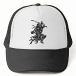 Chinese Warrior Trucker Hats