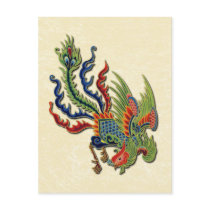 Chinese Wealthy Peacock Tattoo