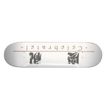 Chinese word for Celebrate! 10127_3.pdf Skate Deck
