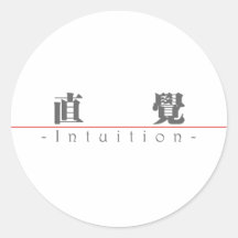 Chinese word for Intuition 10303_3.pdf Sticker