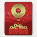 chinese year of the dragon mousepad