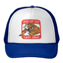 Chinese Year of The Tiger 1962 Gift Trucker Hats