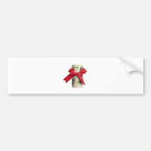 Chinese yuan gift bumper stickers