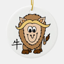 Chinese Zodiac Ox Ornament