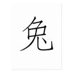 Chinese Zodiac - Rabbit Post Card