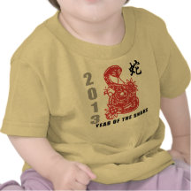 Chinese Zodiac Snake 2013 T Shirts