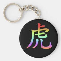 Chinese Zodiac - Tiger Keychains