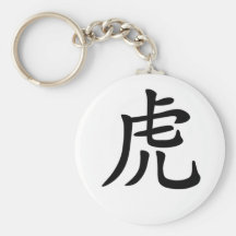 Chinese Zodiac - Tiger Keychains