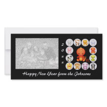Chinese Zodiac Year of the Dragon Photo Card