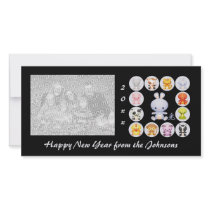 Chinese Zodiac Year of the Rabbit Photo Card