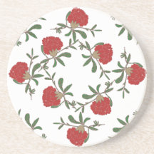 chineseflowerpattern coaster