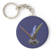 Chionodoxa bud ~ keychain