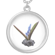 Chionodoxa plant ~ necklace