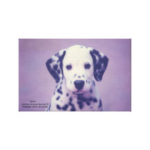 Chiot dalmatien -- Baron Toile Tendue Sur Châssis