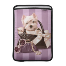 Chiot de Westie Poches Pour Macbook Air