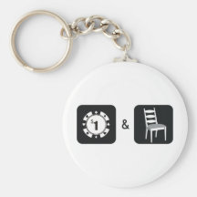 Chip and a Chair Key Chains