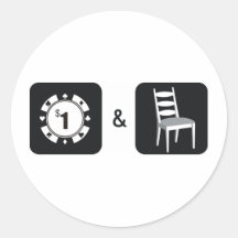 Chip and a Chair Sticker