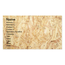 Chipboard surface business card template