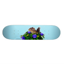 Chipmunk photo　(4)　type1 スケボーデッキ