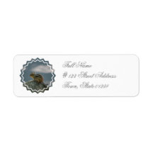 Chipmunk Return Address Mailing Label