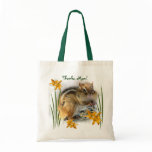 Chipmunk's Mother's Day Canvas Bags