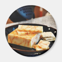 Chipotle Cheddar Cheese Fridge Magnet