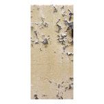 Chipped Painted Metal Textured Custom Rack Card