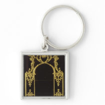 Chippendale mirror, c.1750 keychains