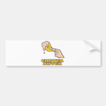 chipper dipper chip dip bumper stickers