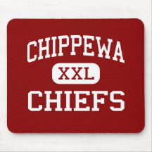 Chippewa - Chiefs - Middle - Des Plaines Illinois Mousepad