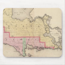 Chippewa County  Mackinac County Michigan Mousepad