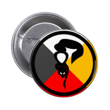 Chippewa Dodem Waabizheshi Button