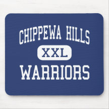 Chippewa Hills - Warriors - High - Remus Michigan Mousepads